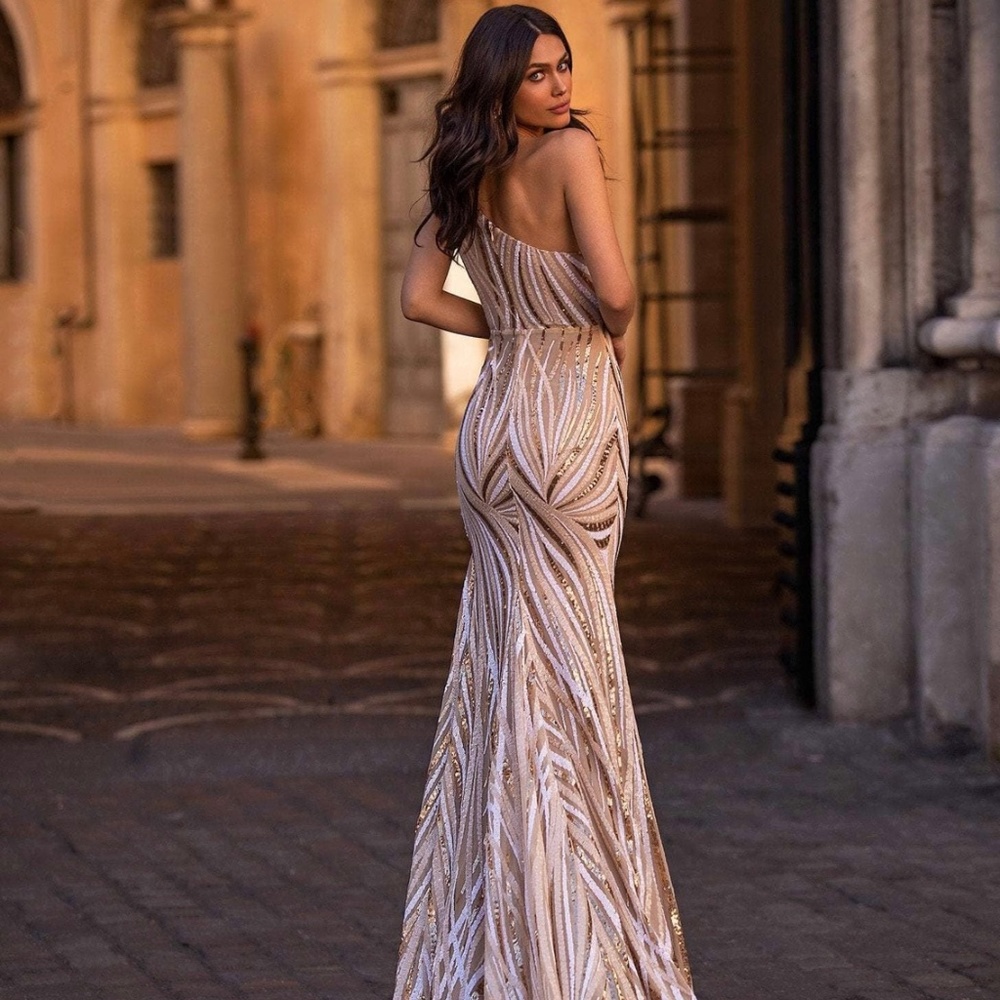 Alamour the Label Gold Dress